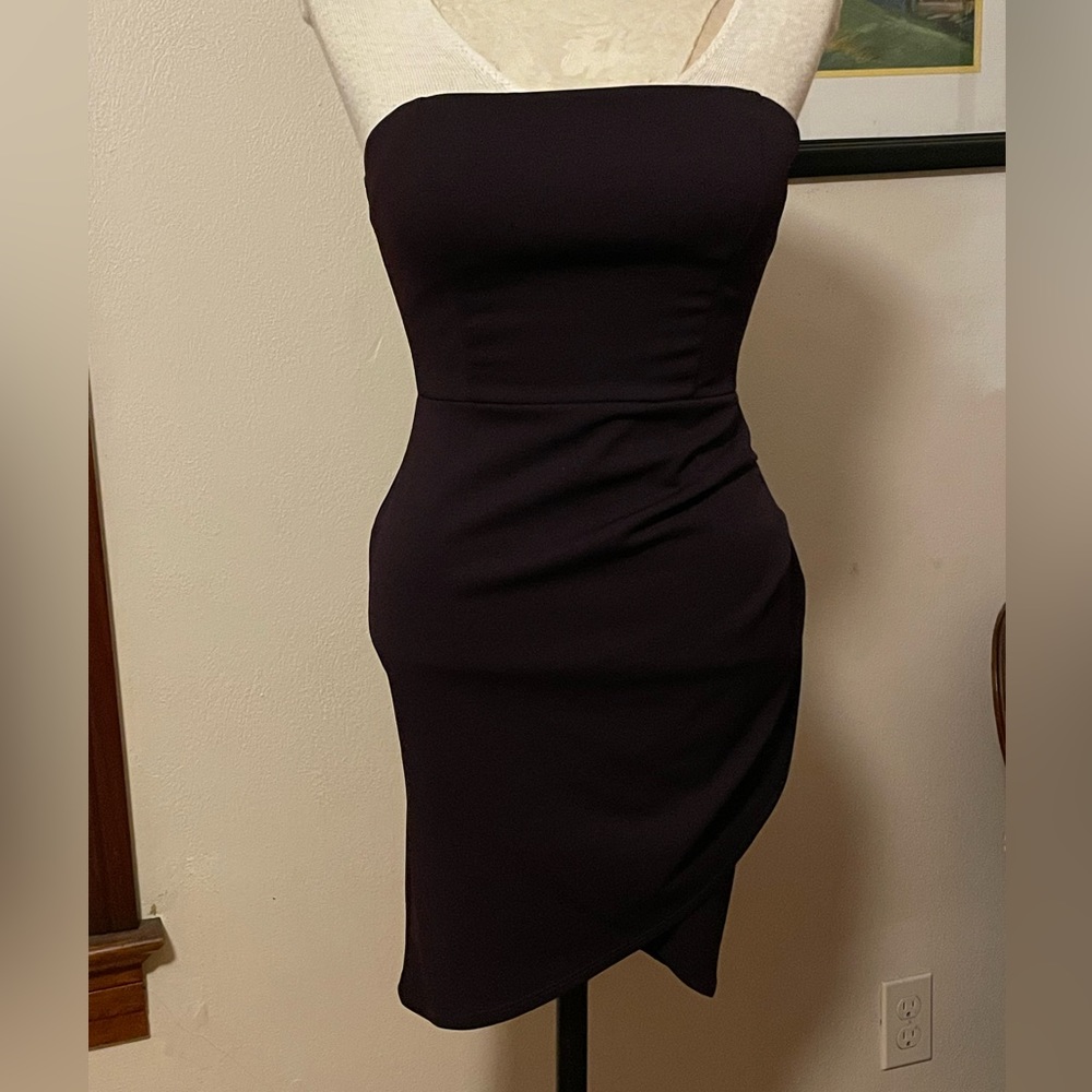 Purple party dress